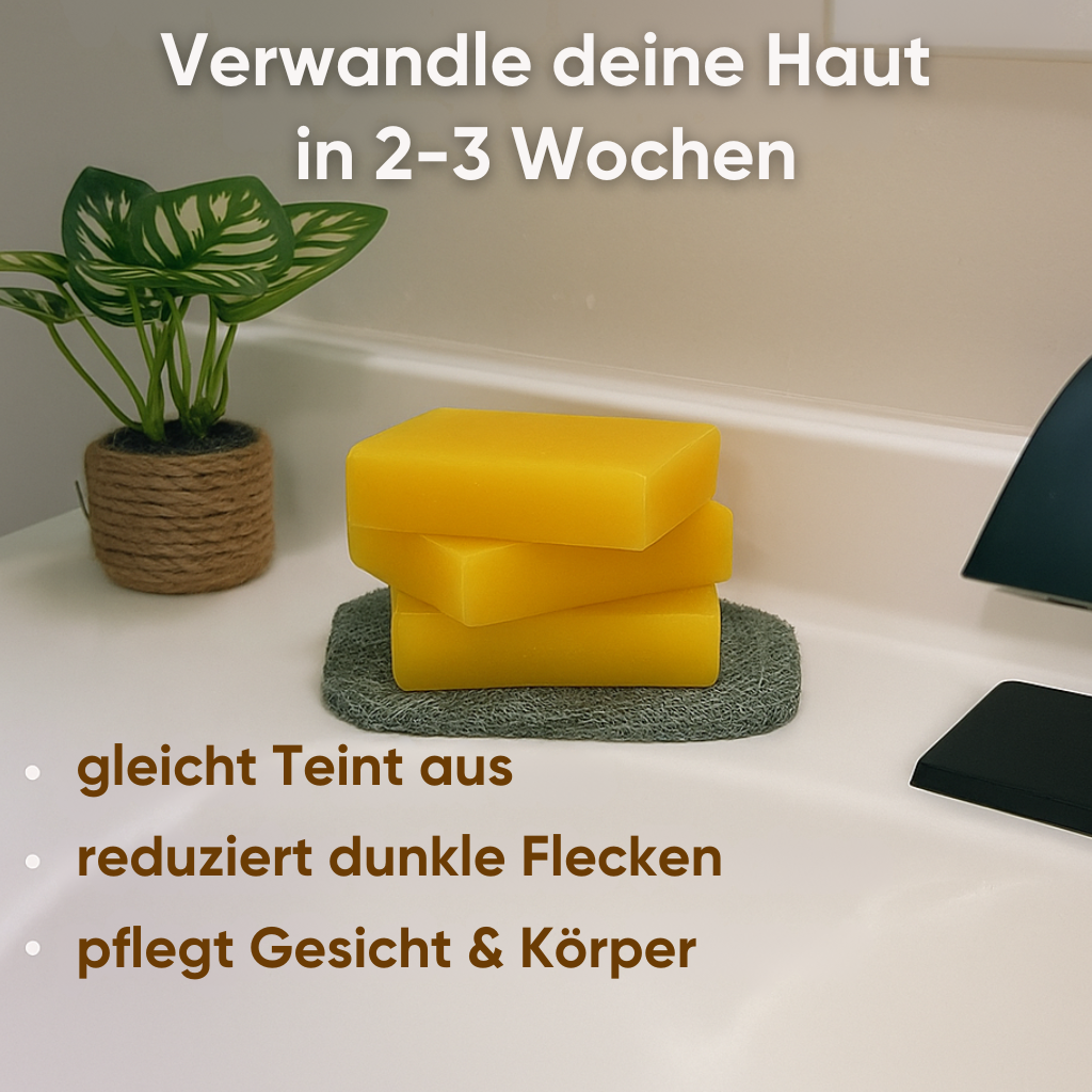 Zitronen-Kurkuma- & Kojinsäure-Aufhellungsseife