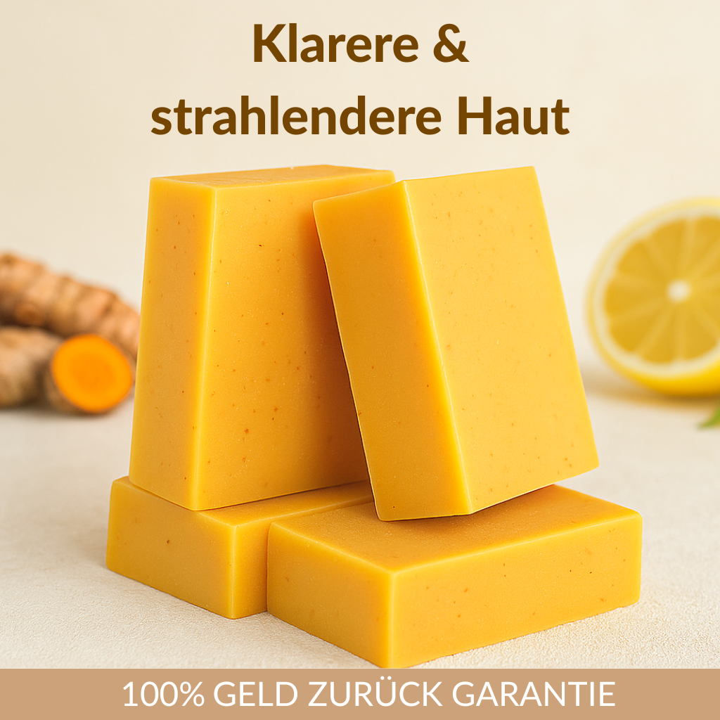 Zitronen-Kurkuma- & Kojinsäure-Aufhellungsseife